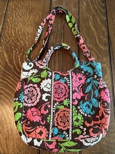 Vera Bradley Quilted Cotton Geometrical Floral Pattern Purse/Handbag Strap - Picture 1 of 7