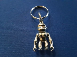 A METAL KIPLING MONKEY KEYRING / COLOUR IS SILVER / CHROME - Picture 1 of 2