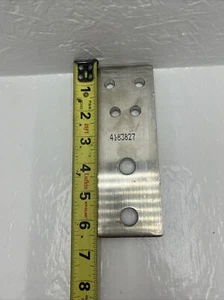 Silver Plated Copper Busbar 6 Hole 6” x 2-1/4 10mm Thick P/N: 4183827 - Picture 1 of 3