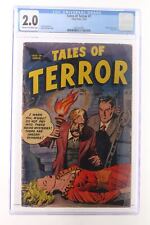 Tales of Terror #1 - Toby Press 1952 CGC 2.0 Flying saucer story. Only issue.