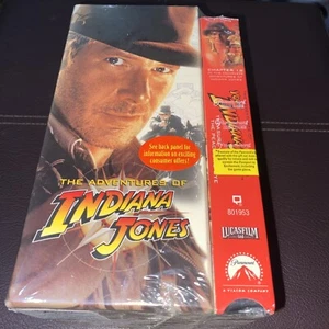 [NEW SEALED] Adventures of Indiana Jones Trilogy + Young Indiana - Rare  - Picture 1 of 5