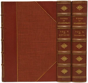 William George CLARK / Works of William Shakespeare The Victoria Edition - Imagen 1 de 6