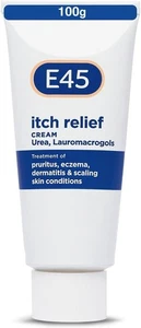 E45 Itch Relief Cream 100g – Anti Itch Cream for Skin Irritation – Non-Greasy E4 - Picture 1 of 6