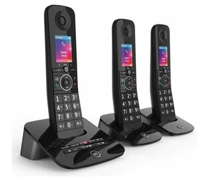 BT Premium Cordless Phone Advanced Nuisance Call Blocker 3 Handsets BNIB Fast 🚚 - Zdjęcie 1 z 2