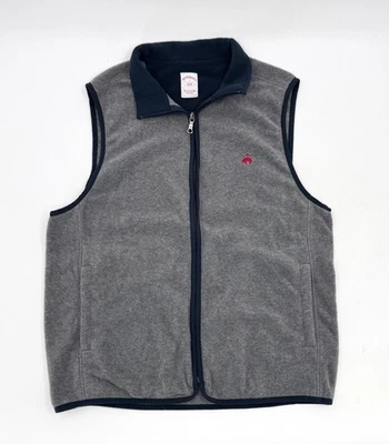 Chaleco polar Brooks Brothers para mujer grande cremallera completa sin mangas al aire libre 1818 Foto 1 de 4
