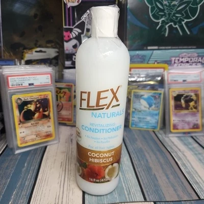 Acondicionador revitalizante Flex Naturals COCONUT HIBISCUS 16 OZ SIN PARABENOS Foto 1 de 4