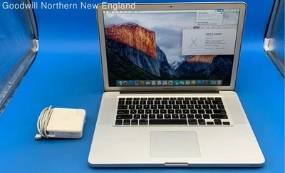 MacBook Pro 5,3 Mid 2009 15.4" Laptop Intel 2.80GHz 8GB DDR3 750GB HDD A1286 - Image 1 of 4