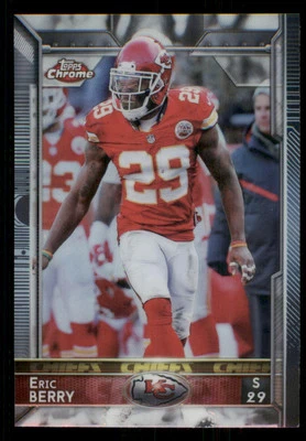 2015 Topps Chrome Refractors #71 Eric Berry - Image 1 of 2