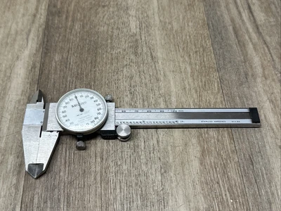 Mitutoyo 505-629-50 Dial Caliper 0-4" Range .001" Graduation - Image 1 of 4