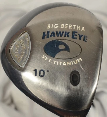 Callaway Hawkeye VFT Driver 10 Degrees - Big Bertha System 60g Regular Flex - RH - Image 1 of 4