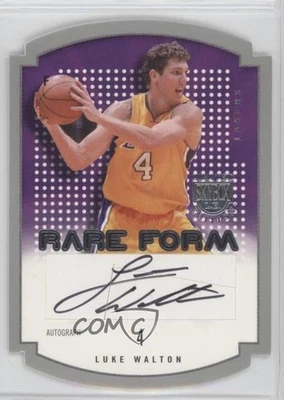 2003-04 Skybox Limited Edition Rare Form /50 Luke Walton #RFA-LW Rookie Auto RC - Image 1 of 2