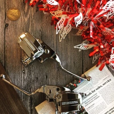 Drag Specialties Hydraulic Clutch Master Cylinder Assembly Chrome - Image 1 of 4