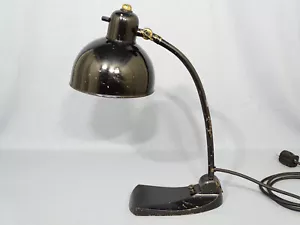 Luz de mesa Art Deco interruptor giratorio línea de tela - Imagen 1 de 10