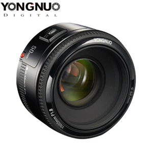 YONGNUO YN50mm F1.8 Auto Focus Full Frame Lens for Canon EF DSLR Camera - Picture 1 of 10