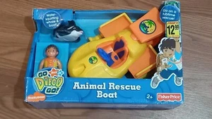 Fisher-Price Go Diego Go Animal Rescue Boat VINTAGE From 2006 New Old Stock 🐳 - Picture 1 of 5