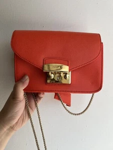 Furla Metropolis mini women Crossbody bag Pink Coral - Picture 1 of 9