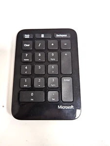 Microsoft Wireless Number Keypad Model 1558 - Replacement Keypad Only OEM - Picture 1 of 2