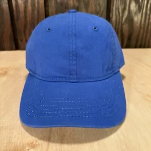 Blue 84 Dad Hat Blank Canvas Hat Royal Sample NWT New Adjustable Strapback - Picture 1 of 11