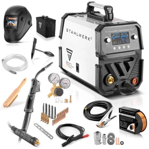 STAHLWERK welding machine MIG MAG 200 ST Digital IGBT shielding gas inverter wit - Picture 1 of 15
