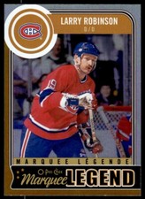 2014-15 O-Pee-Chee RAINBOW FOIL Larry Robinson Montreal Canadiens #592 R83