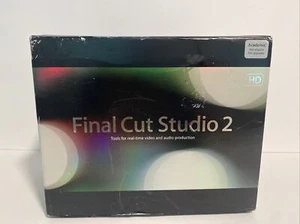Apple 2007 Final Cut Studio 2 HD Academic MA891Z/A - PRZETESTOWANY/Odczyt - Zdjęcie 1 z 12