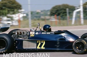 PHOTOGRAPH JACKY ICKX N177 ENSIGN 1978 ANDERSTORP SWEDISH GP 12X8" 30X20cm XL - Picture 1 of 1
