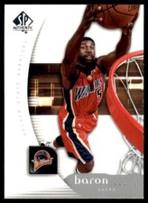 2005-06 SP Authentic Baron Davis Golden State Warriors #25