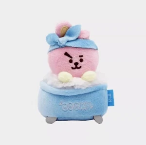 BT21 Official Goods COOKY BATH TIME MASCOT PLUSH KEYCHAIN NWT - Picture 1 of 2