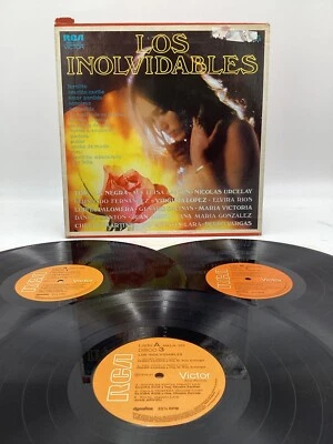 Various Artists LOS INOLVIDABLES (75’ RCA MEXICO 3x VINYL LP) EX/EX+ - Image 1 of 4