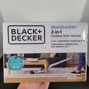 BLACK+DECKER Dustbuster Cordless Stick Vacuum Cleaner & Hand Vacuum - HSV320J32 - Picture 1 of 3