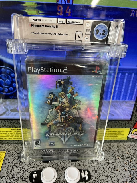 jogo kingdom hearts 2 ps2 original Novo Lacrado - esquare enix