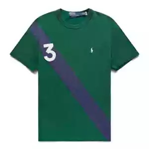 NEU MIT ETIKETT HERREN RALPH LAUREN POLOS S/S T-SHIRT ~ GRÜN & BLAU ~ GRÖSSE 3XL GROSS - Bild 1 von 2