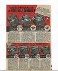 1940 Wards Catalog Ad Page Underwood Typewriter New Rebuilt Vitamins Tablets