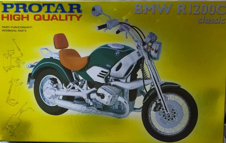 PROTAR 1:9 KIT MOTO BMW R1200C CLASSIC PARTI FUNZIONANTI ART 11444 - Immagine 1 di 1