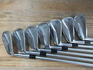 LEFT-HANDED TAYLORMADE 2023 P7MC/P770 COMBO IRON SET 4i-PW KBS 130g EXTRA STIFF - Picture 1 of 10