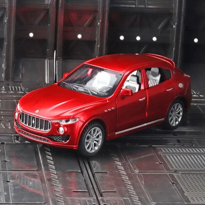 1/32 Maserati Levante SUV Diecast Coche Modelo Simulación Sonido y Luz Regalo Niño Foto 1 de 4