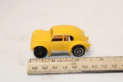 Vintage Tonka 57020-A Minor Totes Yellow VW Volkswagen Beetle Bug Toy Car - Image 1 of 4
