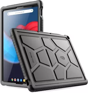 For Google Pixel Slate 12.3 Case | Poetic Kids Friendly Silicone Cover Black - Picture 1 of 6