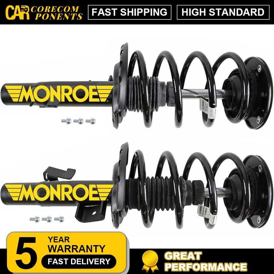 Puntales delanteros izquierdo derecho Monroe con conjunto de resorte helicoidal para Volvo XC60 2010-2016 Foto 1 de 1