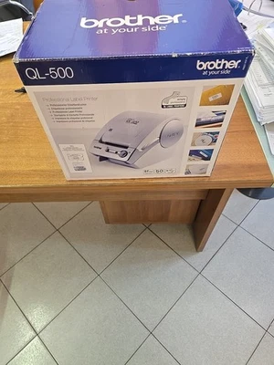 Brother QL-500 stampante per etichette (CD) Termica diretta DK - Immagine 1 di 4