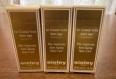 3 * SISLEY SUPREMŸA At Night The Supreme cuidados com a pele antienvelhecimento 2ml 0,06 novo - Imagem 1 de 4