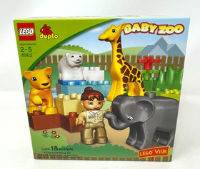 Lego DUPLO 4962 Baby Zoo Factory Sealed RARE Box 2006