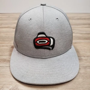 Thunderbird Head Emblem Hat Cap Snap Back Gray New Era Mens Sports Golf - Picture 1 of 10