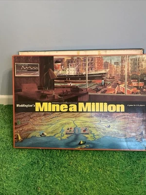 Mine a Million by John Waddington VintageTRADING BOARD GAME 1965 COMPLETE VGC - Image 1 of 4