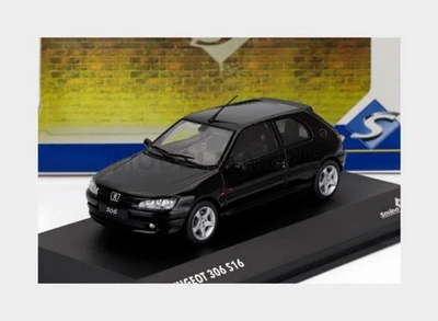 SOLIDO 4311405 PEUGEOT - 306 S16 2002 - ONYX BLACK - 1/43 - Immagine 1 di 2
