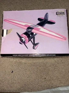Vintage Harley Davidson Lockheed Vega 5B Highwing Airplane Bank #99203-94V NIB - Picture 1 of 2