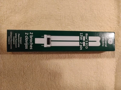 General Electric Compact Florescent 13 Watt 2 Pin F13BX/827/ECO - Image 1 of 4