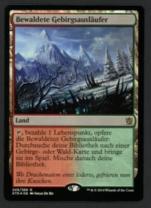 ***FOIL German Wooded Foothills*** MTG Khans of Tarkir Magic Kid Icarus - Picture 1 of 2