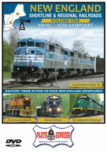 New England Shortline & Regional Railroads Vol 1 Maine New Hampshire DVD BLURAY - Bild 1 von 3