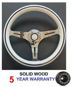 HOLZFELGE LENKRAD UND BOSS KIT LAND ROVER DISCOVERY 29 SPLINE HONDA CIVIC - Bild 1 von 6